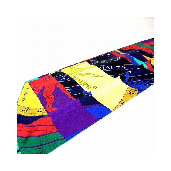 Pre Loved Hermes Silk Twilly Scarf in Pristine Condition - Picture 5 of 8